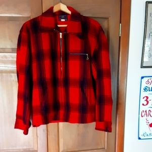 Vintage Johnson woolen Mills hunting jacket , pants, and suspenders